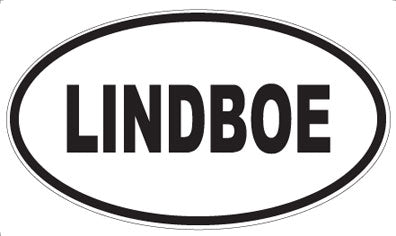 LINDBOE - Oval Magnet