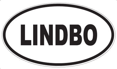 LINDBO - Oval Magnet