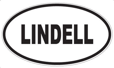 LINDELL - Oval Magnet