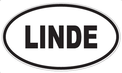 LINDE - Oval Magnet