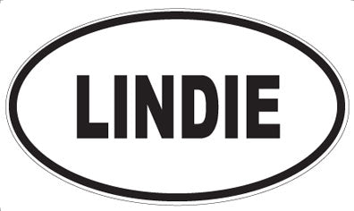 LINDIE - Oval Magnet