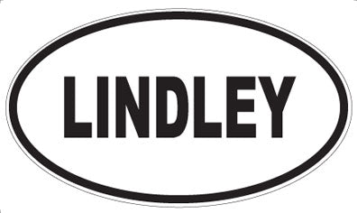 LINDLEY - Oval Magnet