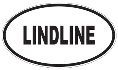 LINDLINE - Oval Magnet