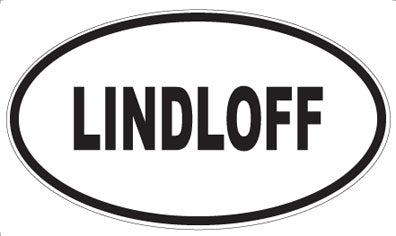 LINDLOFF - Oval Magnet