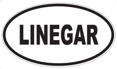 LINEGAR - Oval Magnet