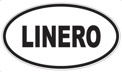 LINERO - Oval Magnet