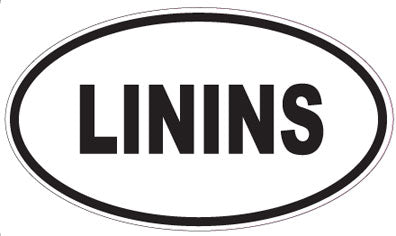 LININS - Oval Sticker