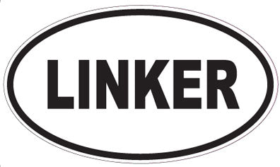 LINKER - Oval Sticker