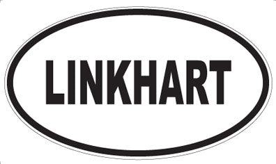 LINKHART - Oval Sticker