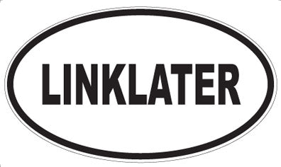 LINKLATER - Oval Magnet