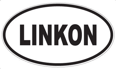 LINKON - Oval Sticker