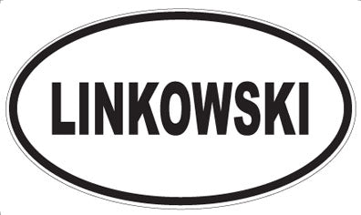 LINKOWSKI - Oval Magnet