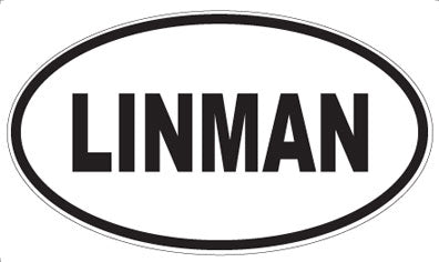 LINMAN - Oval Magnet