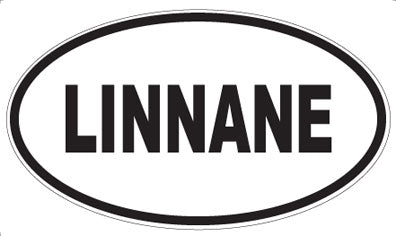 LINNANE - Oval Sticker