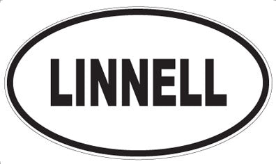 LINNELL - Oval Sticker