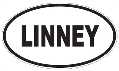 LINNEY - Oval Magnet