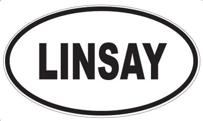 LINSAY - Oval Magnet