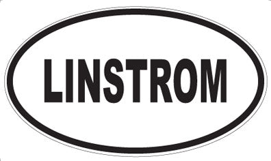 LINSTROM - Oval Magnet