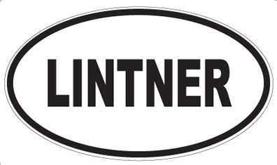 LINTNER - Oval Magnet
