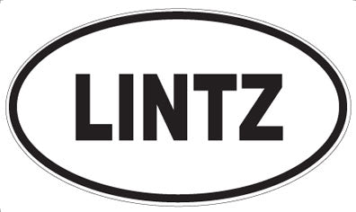 LINTZ - Oval Sticker