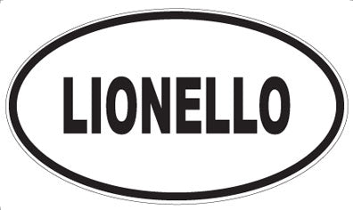 LIONELLO - Oval Magnet