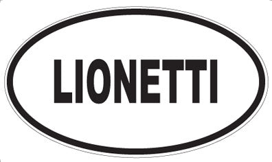 LIONETTI - Oval Magnet