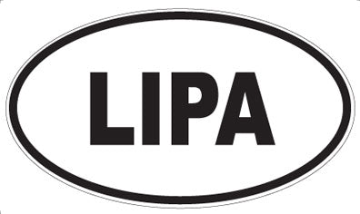 LIPA - Oval Magnet