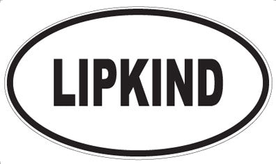 LIPKIND - Oval Sticker