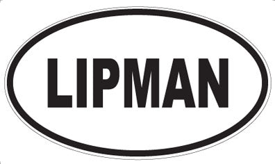 LIPMAN - Oval Magnet