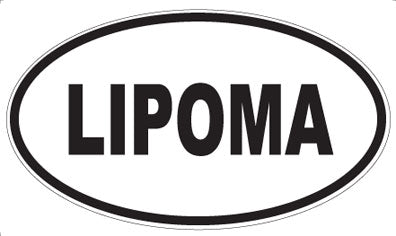 LIPOMA - Oval Magnet