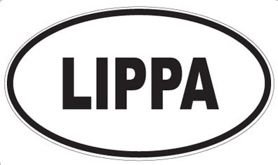 LIPPA - Oval Magnet
