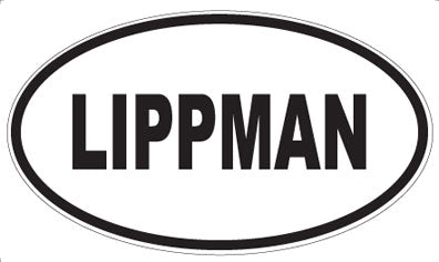LIPPMAN - Oval Magnet