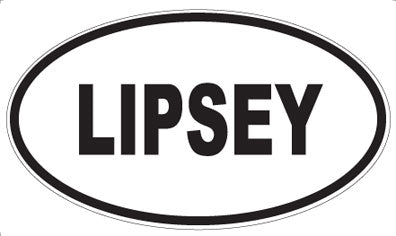 LIPSEY - Oval Magnet