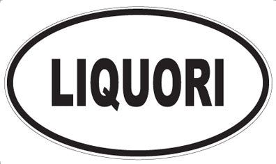 LIQUORI - Oval Magnet