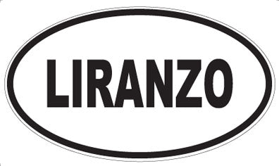 LIRANZO - Oval Magnet