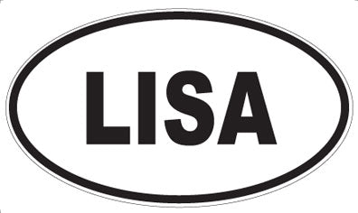 LISA - Oval Magnet