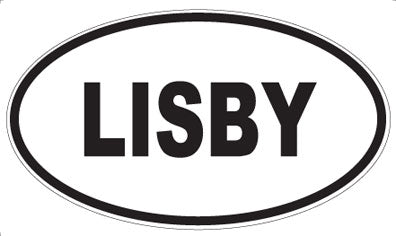 LISBY - Oval Magnet