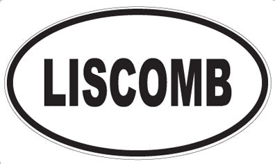LISCOMB - Oval Magnet
