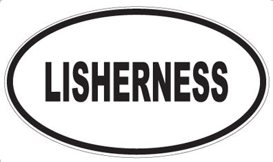 LISHERNESS - Oval Magnet