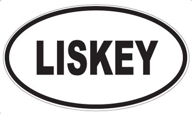 LISKEY - Oval Magnet
