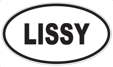 LISSY - Oval Magnet