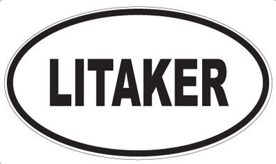 LITAKER - Oval Magnet