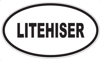 LITEHISER - Oval Magnet