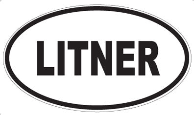 LITNER - Oval Magnet
