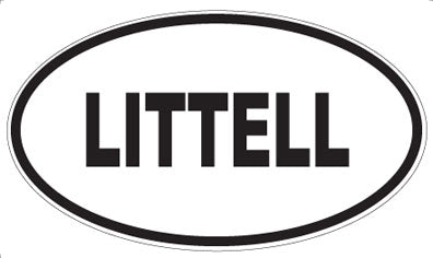 LITTELL - Oval Magnet