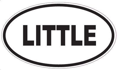 LITTLE - Oval Sticker