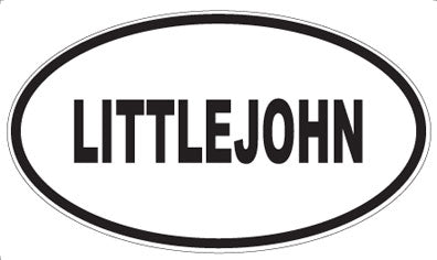 LITTLEJOHN - Oval Magnet