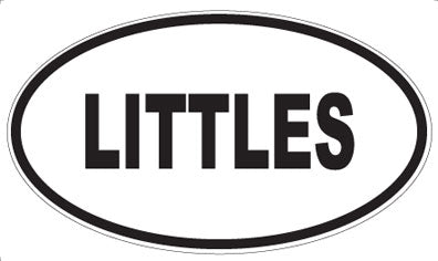 LITTLES - Oval Sticker