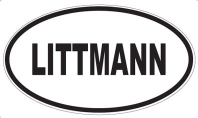 LITTMANN - Oval Sticker