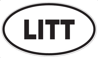 LITT - Oval Magnet